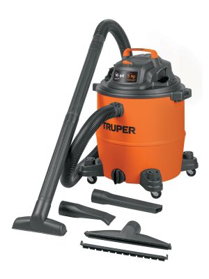 ASP-16.jpg 101520 - Aspiradora de sólidos y líquidos, 16 gal, plástica, Truper