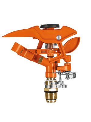 10315 - Aspersor metálico, cabeza sola, Truper