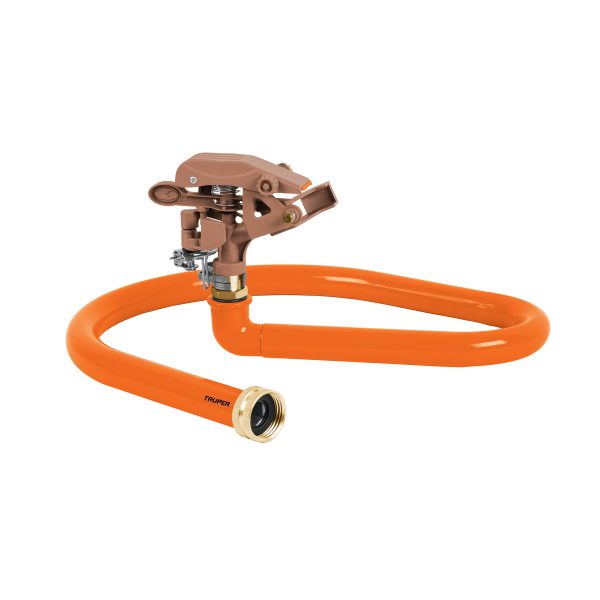 10312 - Aspersor base metálica, tipo manguera, Truper