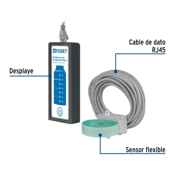 45668 - Medidor de nivel de agua para Tinaco, FOSET