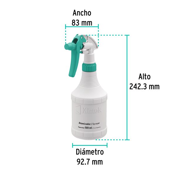 55937 - Atomizador de 1/2 litro, KLINTEK