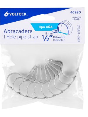 AU-1-2E1.jpg 46920 - Bolsa c/10 abrazaderas tipo uña 1/2' p/tubo pared delgada