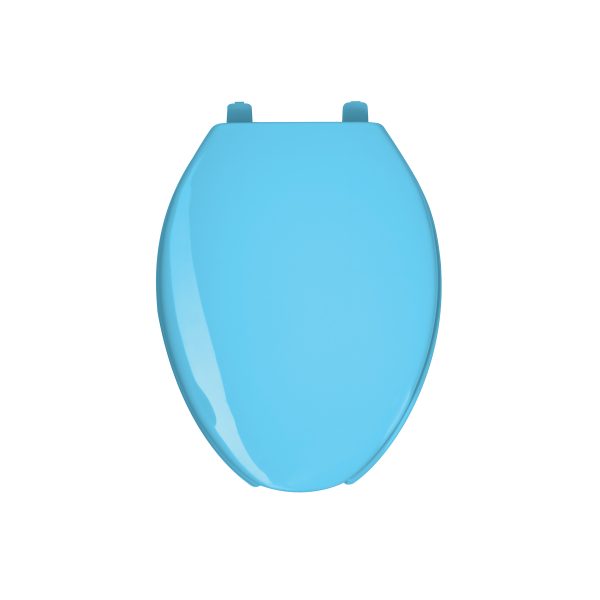 47036 - Asiento alargado con tapa para WC, abierto, azul, FOSET