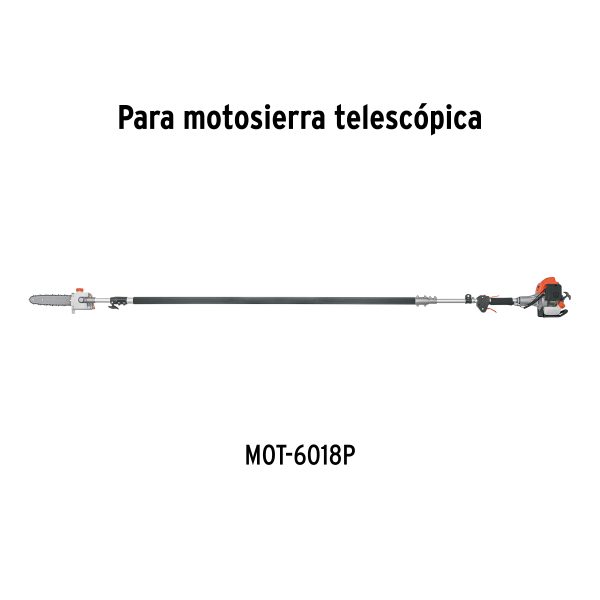 104124 - Barra de repuesto 10' para MOT-2510T, TRUPER