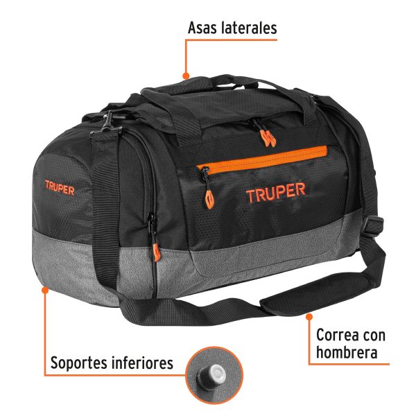 61095 - Maleta deportiva 55 cm, Truper