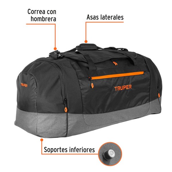 61018 - Maleta deportiva de 90 cm, Truper