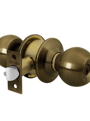 23561 - Cerradura tipo esfera, cilíndrico, entrada, antiguo, BASIC