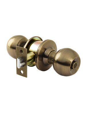 23564 - Cerradura tipo esfera, cilíndrico, recámara, antiguo, BASIC