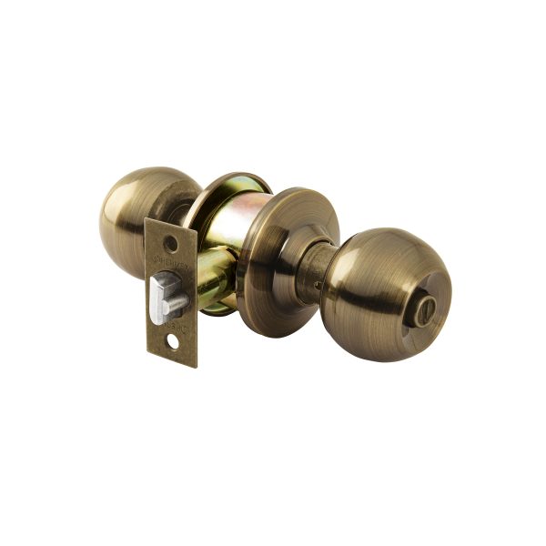 23564 - Cerradura tipo esfera, cilíndrico, recámara, antiguo, BASIC