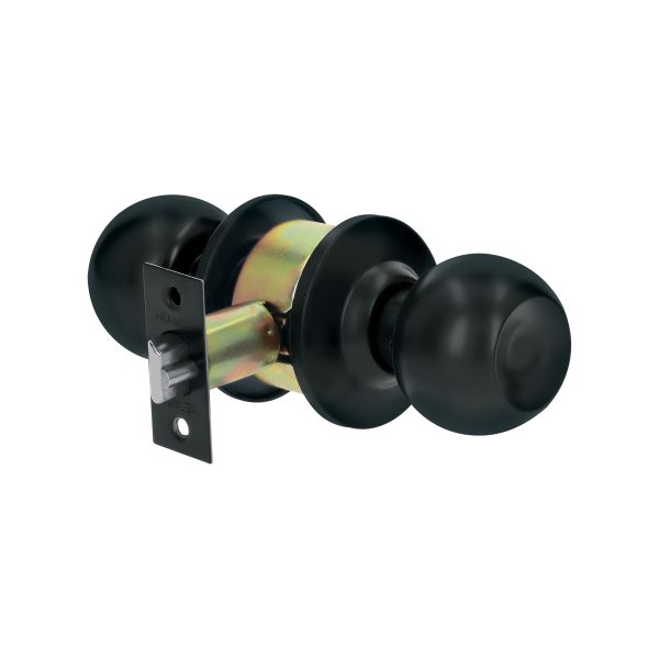 28137 - Cerradura tipo esfera, cilíndrico, entrada, negro, BASIC