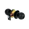 28138 - Cerradura tipo esfera, cilíndrico, recámara, negro, BASIC