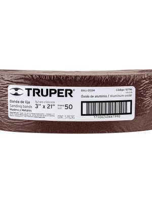 BALI-350ME1.jpg 15796 - 1 banda de lija 3 x 21' p/madera grano 50 en paquete de 5