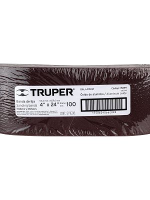 BALI-4100ME1.jpg 15899 - 1 banda de lija 4 x 24' p/madera grano 100 en paquete de 5