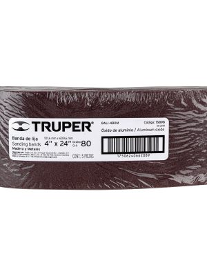 BALI-480ME1.jpg 15898 - 1 banda de lija 4 x 24' p/madera grano 80 en paquete de 5