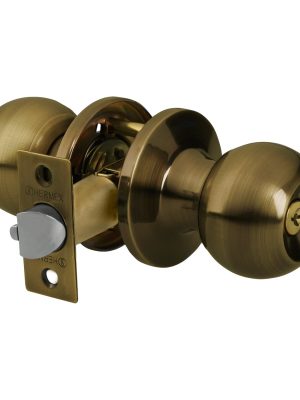 23656 - Cerradura tipo esfera, tubular, entrada, antiguo, BASIC