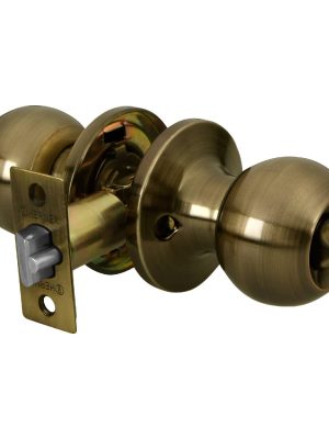 28071 - Cerradura esfera tubular, recámara, antiguo, blíster, BASIC