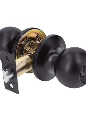 BALT-NE-EP.jpg 26175 - Cerradura esfera tubular, entrada, negro, HERMEX BASIC