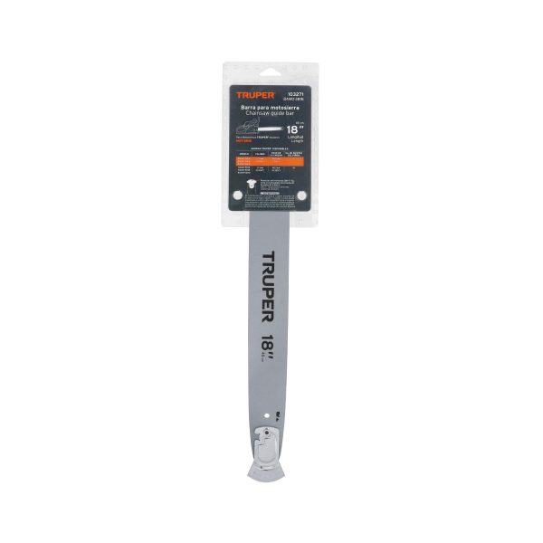 103271 - Barra de repuesto 18' p/motosierra a gasolina 38 cc, Truper
