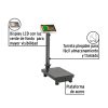 28461 - Báscula electrónica de plataforma, plegable, 100 kg. Pretul