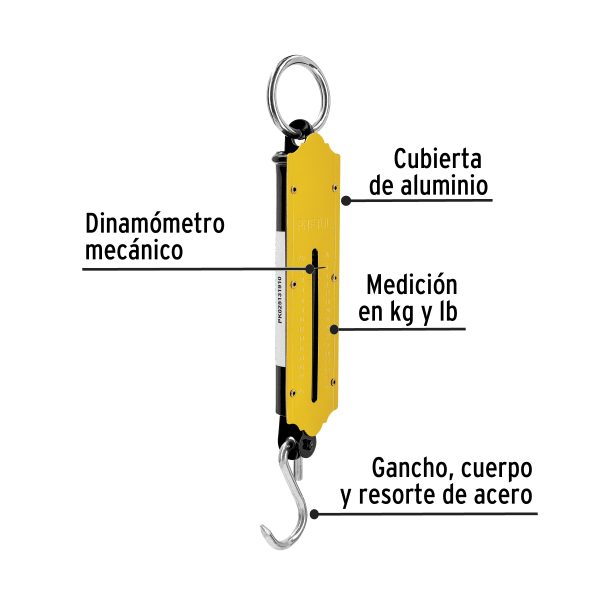 21253 - Báscula capacidad 25 kg romana de resorte, Pretul