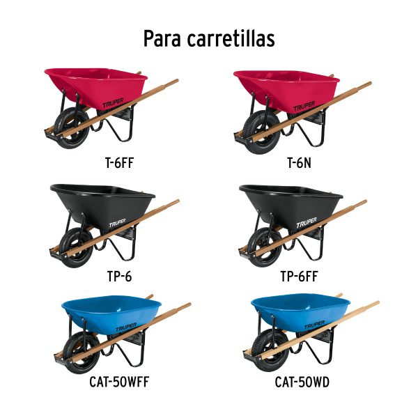 19322 - Bastidor de madera 39x42 mm para carretillas TRUPER