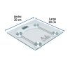 48526 - Báscula digital 180kg para baño, Foset