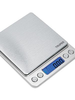 102316 - Báscula electrónica de precisión, de bolsillo, 500 g, Truper
