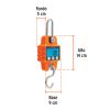 100788 - Báscula electrónica colgante, de pilas, 300 kg, Truper