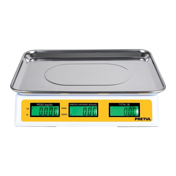 27119 - Báscula electrónica multifunciones 30 kg, Pretul