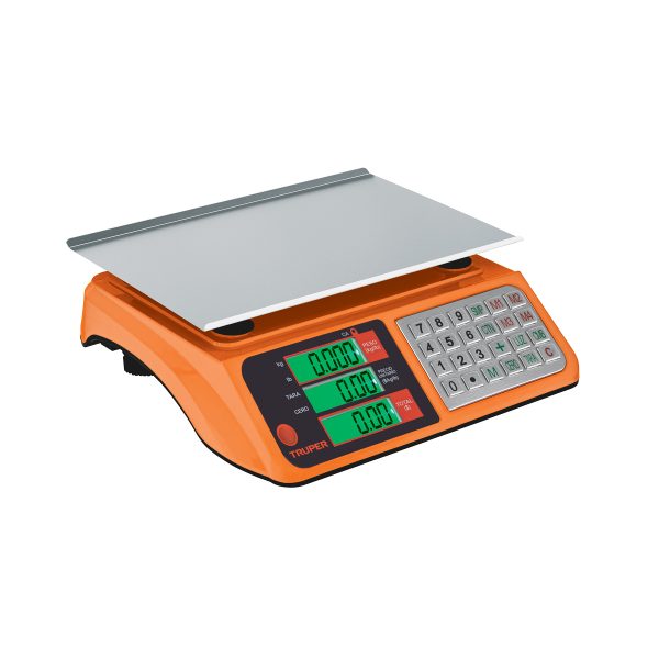 103131 - Báscula electrónica multifunciones 40 kg USB, Truper