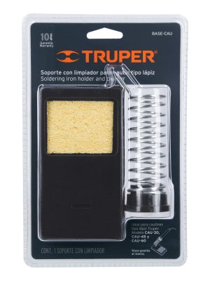BASE-CAUE1.jpg 17556 - Base para cautín tipo lápiz con limpiador de esponja, Truper