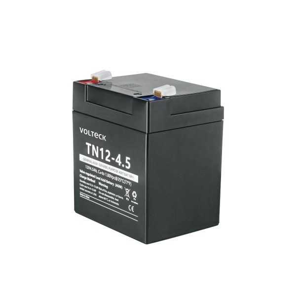 45338 - Batería sellada de ácido-plomo 12 Vcc 4.5 Ah, VOLTECK