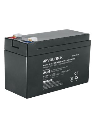 BAT-1270.jpg 45339 - Batería sellada de ácido-plomo 12 Vcc 7 Ah, VOLTECK