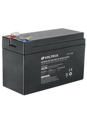 BAT-1290.jpg 45344 - Batería sellada de ácido-plomo 12 Vcc 9 Ah, VOLTECK