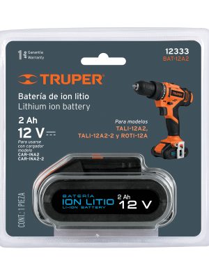 12333 - Batería ion litio, 12V, para ROTI-20A y TALI-12A2