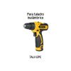 21012 - Batería ion litio, 12V, para taladro TALI-12PC, PRETUL