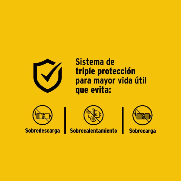 21019 - Batería ion litio, 20V, 2 Ah, PRETUL
