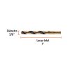 11170 - Broca HSS 5/8' Trugold para metal, Truper Expert