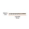14147 - Broca HSS 5.0 mm Trugold para metal, Truper Expert