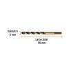 14150 - Broca HSS 6.0 mm Trugold para metal, Truper Expert