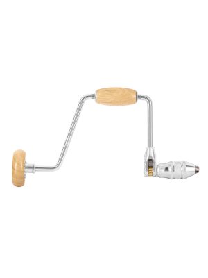 10970 - Berbiquí profesional 12' perilla de madera, TRUPER