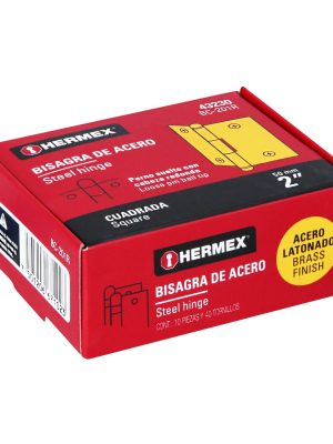 BC-201RE1.jpg 43230 - Bisagra cuadrada 2', latonado, cabeza redonda, HERMEX
