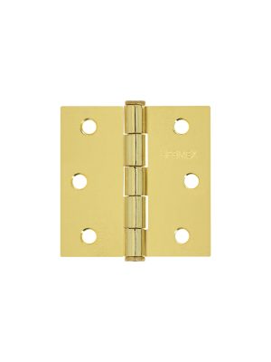 BC-251P.jpg 43236 - Bisagra cuadrada 2-1/2', latonado, cabeza plana, HERMEX