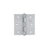 23687 - Bisagra cuadrada 3', satinado, cabeza plana, BASIC