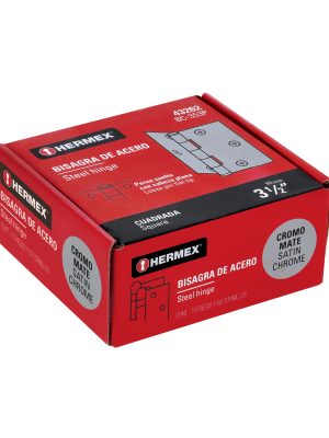 BC-353PE1.jpg 43262 - Bisagra cuadrada 3-1/2', satinado, cabeza plana, HERMEX