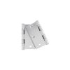 49739 - Bolsa c/2 bisagras cuadradas 3-1/2' acero inox, plana