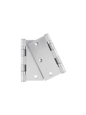 49739 - Bolsa c/2 bisagras cuadradas 3-1/2' acero inox, plana