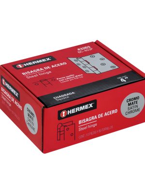 BC-403PE1.jpg 43263 - Bisagra cuadrada 4', satinado, cabeza plana, HERMEX