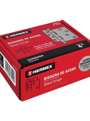BC-404RE1.jpg 43224 - Bisagra cuadrada 4' acero inox, cabeza redonda, HERMEX