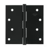 27136 - Bisagra cuadrada 4', negro mate, cabeza plana, BASIC